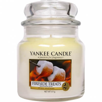 YANKEE CANDLE ŚREDNIA FIRESIDE TREATS